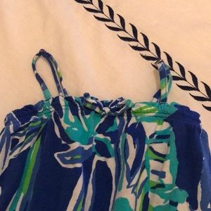 USED ONCE! Lilly Pulitzer long pant jumper 💚💙